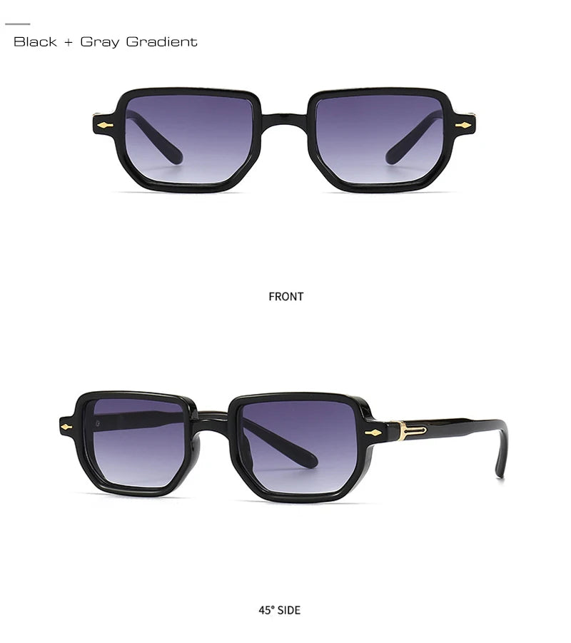 SHAUNA Rectangle Sunglasses