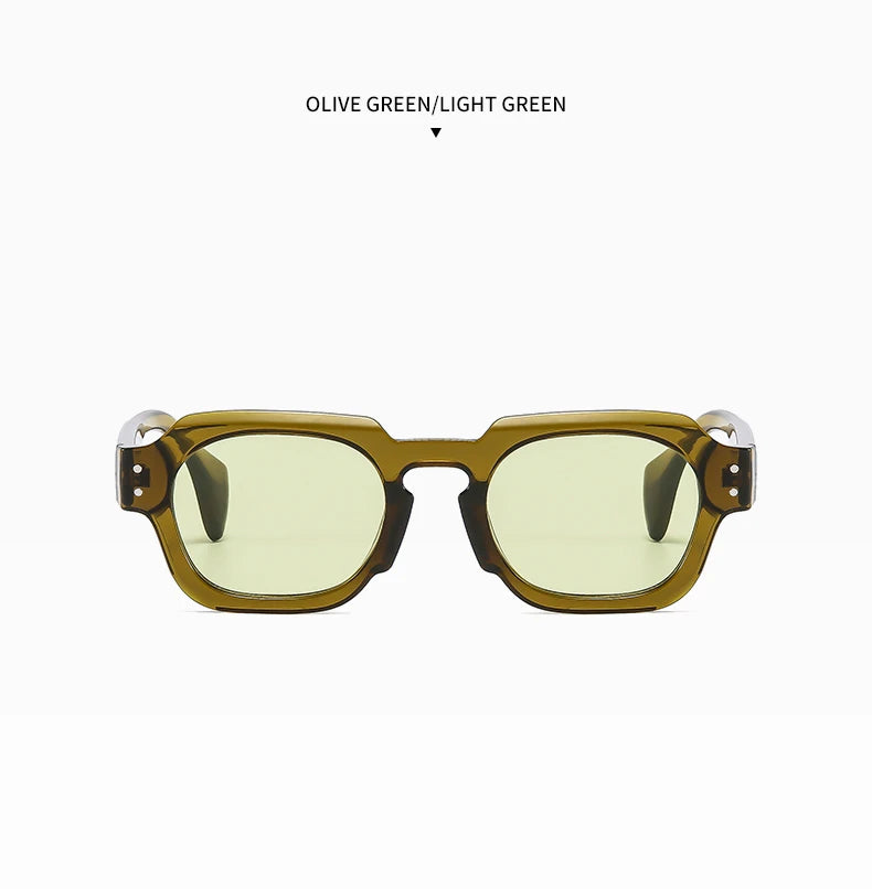 Luxury Retro Square Sunglasses – UV400 Trending Shades for Men & Women