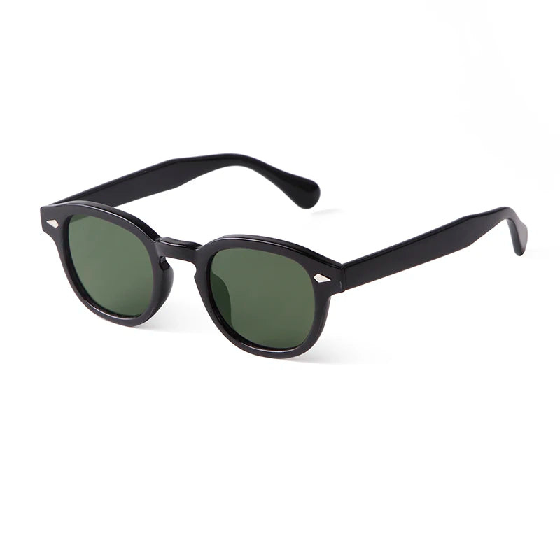 Unisex Fashion Sunglasses – Blue Round & Tortoise Square Retro Styles, UV400 Protection