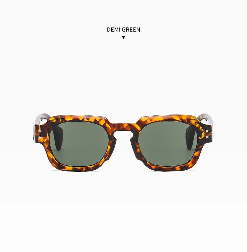 Luxury Retro Square Sunglasses – UV400 Trending Shades for Men & Women