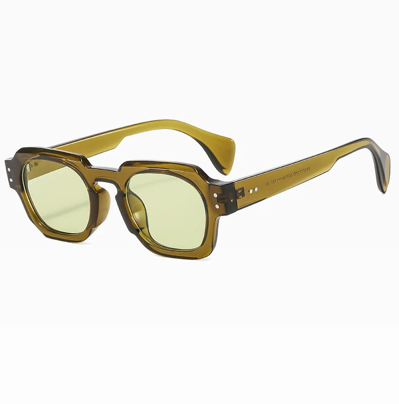 Luxury Retro Square Sunglasses – UV400 Trending Shades for Men & Women