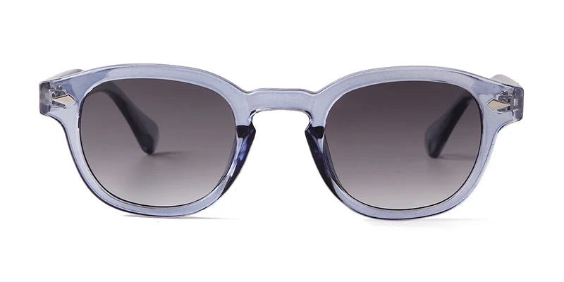 Unisex Fashion Sunglasses – Blue Round & Tortoise Square Retro Styles, UV400 Protection