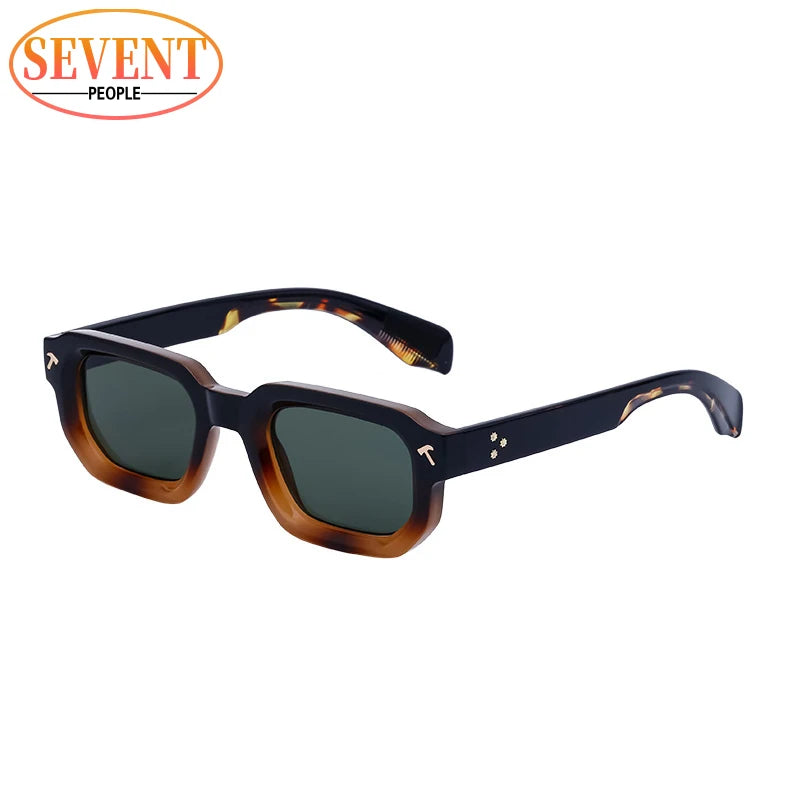 SEVENT PEOPLE Designer Driving Sunglasses – Polarized, Square Frame, Unisex Luxury