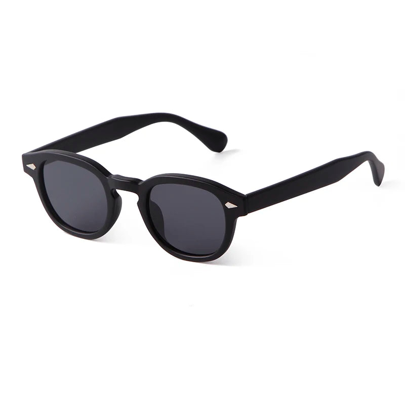 Unisex Fashion Sunglasses – Blue Round & Tortoise Square Retro Styles, UV400 Protection