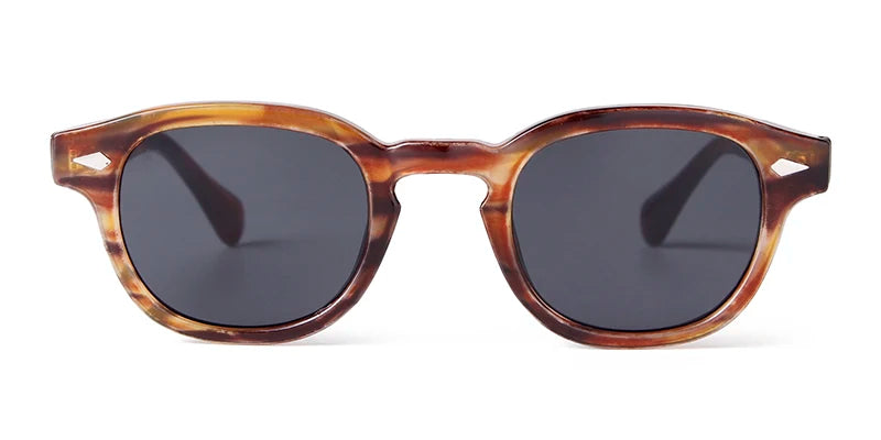 Unisex Fashion Sunglasses – Blue Round & Tortoise Square Retro Styles, UV400 Protection