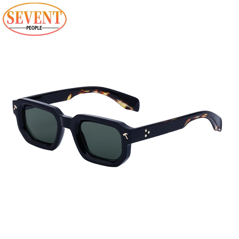 SEVENT PEOPLE Designer Driving Sunglasses – Polarized, Square Frame, Unisex Luxury