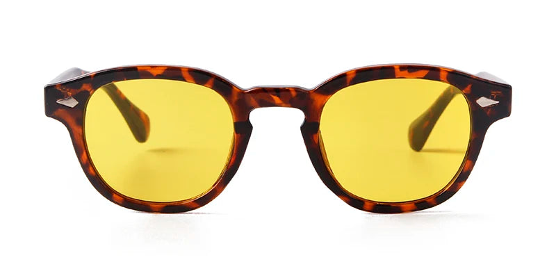 Unisex Fashion Sunglasses – Blue Round & Tortoise Square Retro Styles, UV400 Protection