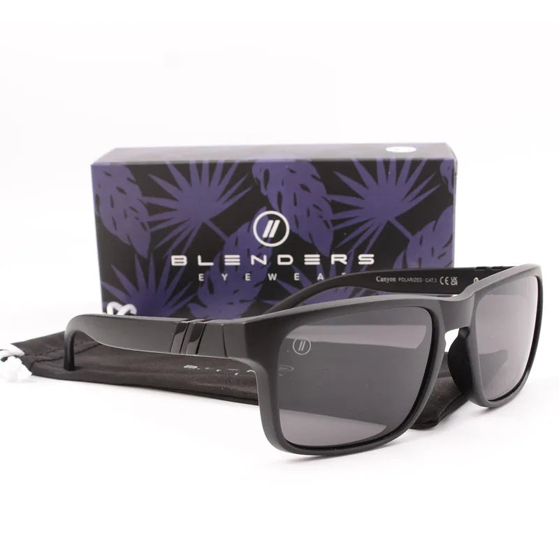 blender square Polarized UV  Eyewear Vintage Fashion Square unisex