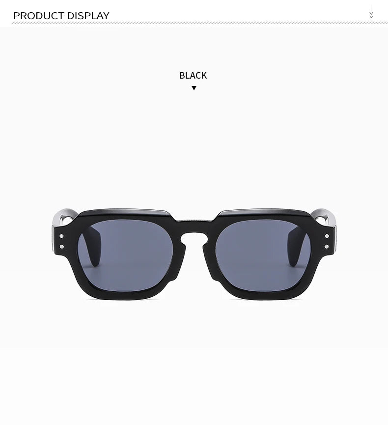 Luxury Retro Square Sunglasses – UV400 Trending Shades for Men & Women