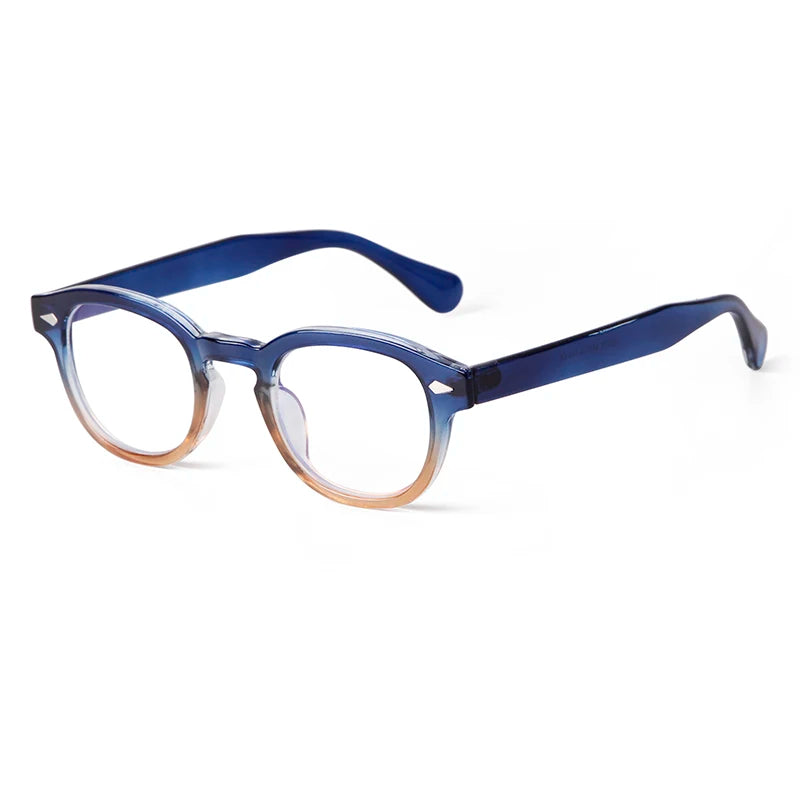 Unisex Fashion Sunglasses – Blue Round & Tortoise Square Retro Styles, UV400 Protection