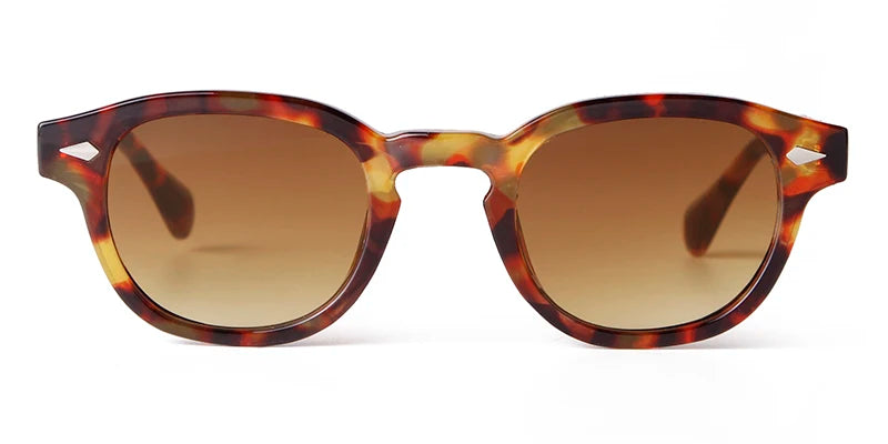 Unisex Fashion Sunglasses – Blue Round & Tortoise Square Retro Styles, UV400 Protection
