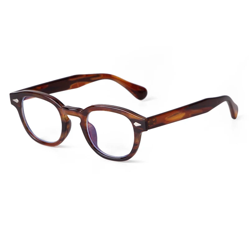 Unisex Fashion Sunglasses – Blue Round & Tortoise Square Retro Styles, UV400 Protection