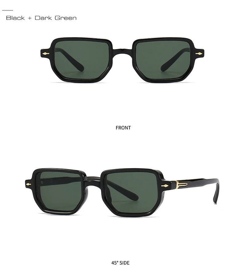 SHAUNA Rectangle Sunglasses