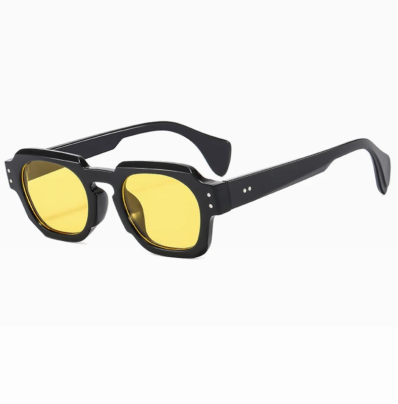 Luxury Retro Square Sunglasses – UV400 Trending Shades for Men & Women