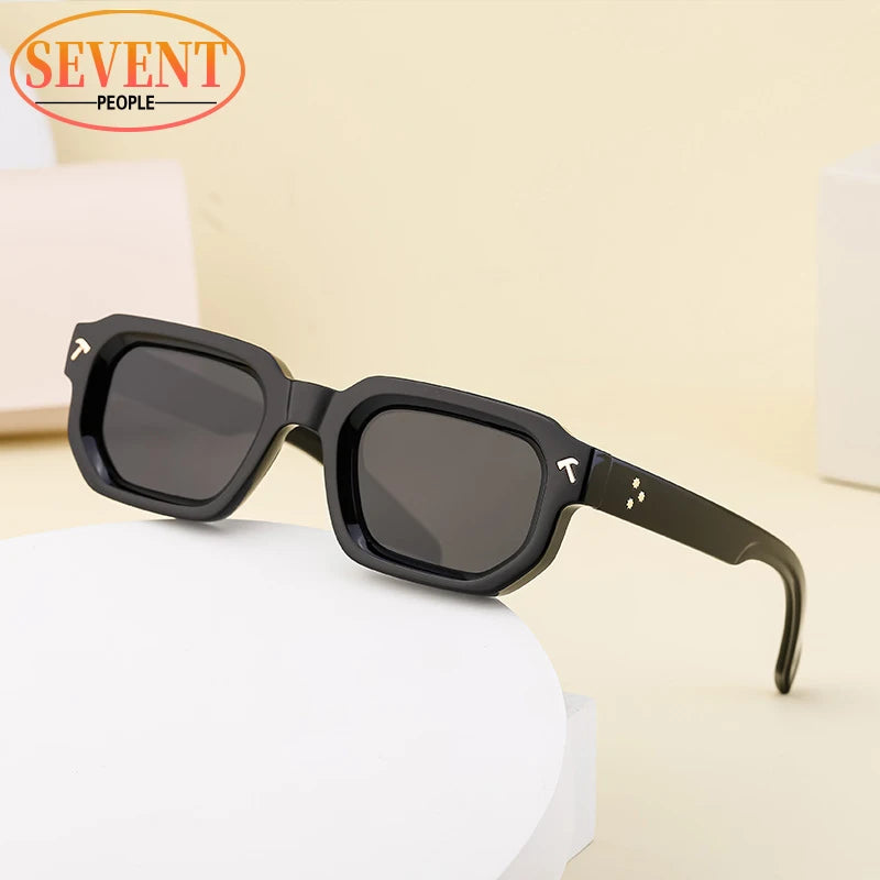 SEVENT PEOPLE Designer Driving Sunglasses – Polarized, Square Frame, Unisex Luxury