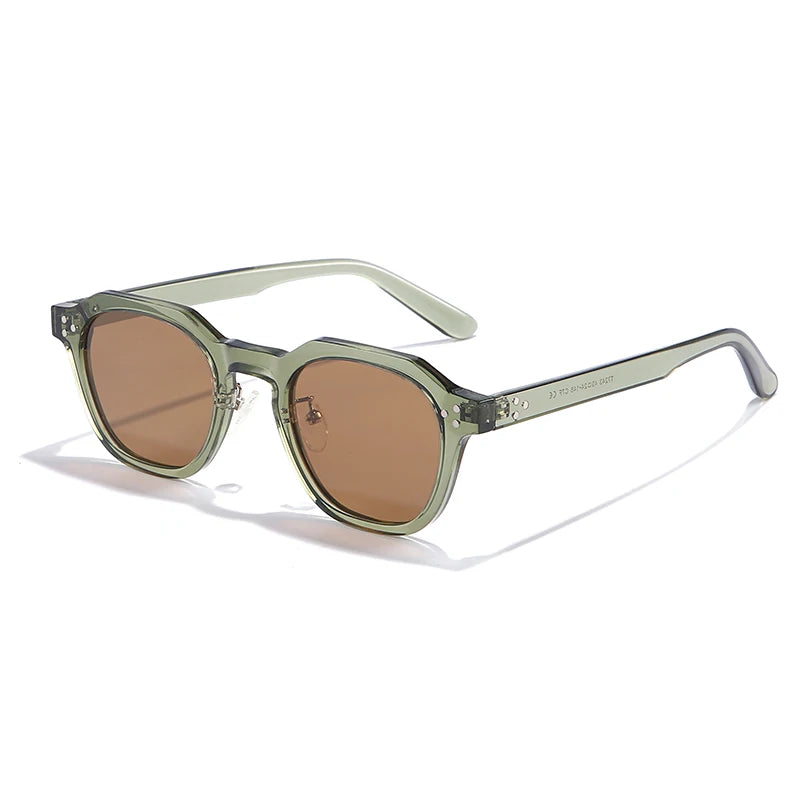 Caterside Unisex Retro Sunglasses – Polarized UV Protection, Ultralight TR90 Outdoor Eyewear