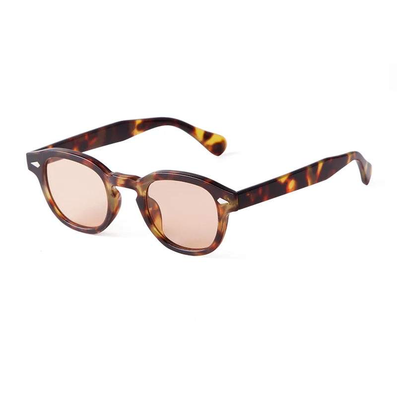 Unisex Fashion Sunglasses – Blue Round & Tortoise Square Retro Styles, UV400 Protection