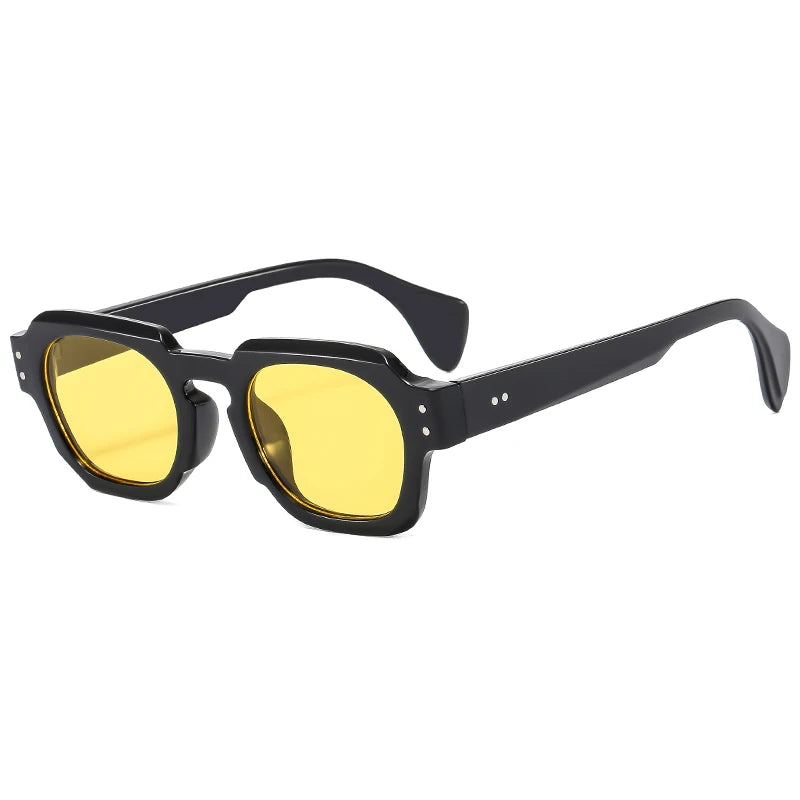 Luxury Retro Square Sunglasses – UV400 Trending Shades for Men & Women