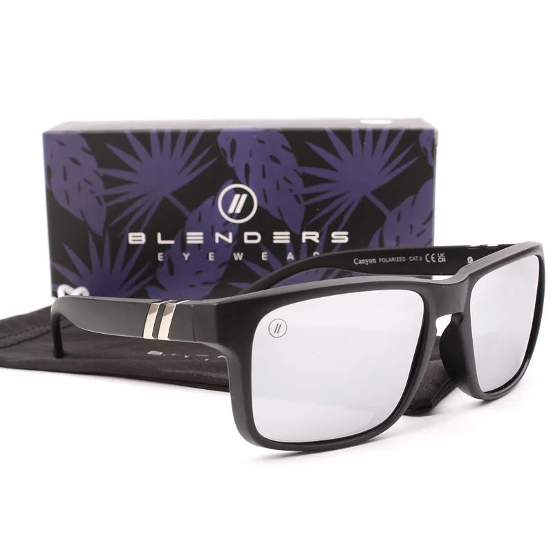 blender square Polarized UV  Eyewear Vintage Fashion Square unisex