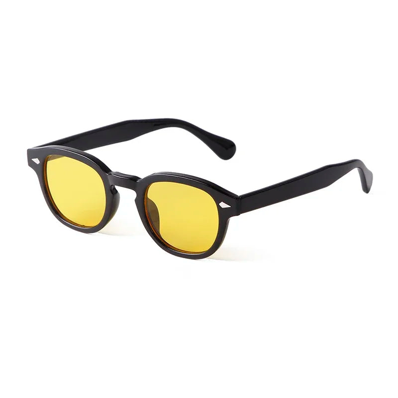 Unisex Fashion Sunglasses – Blue Round & Tortoise Square Retro Styles, UV400 Protection