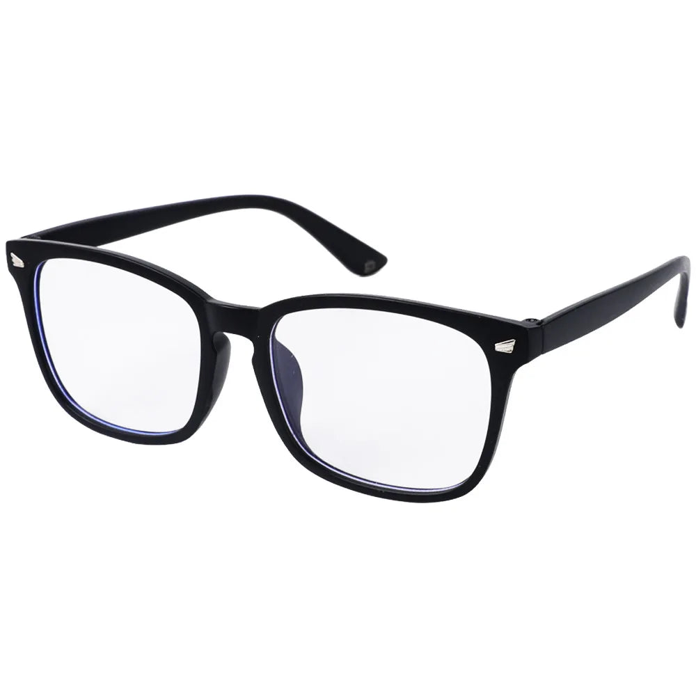 Blue Light Blocking Glasses – Square Nerd Frame Anti-Blue Ray Computer & Gaming Eyewear (Unisex)