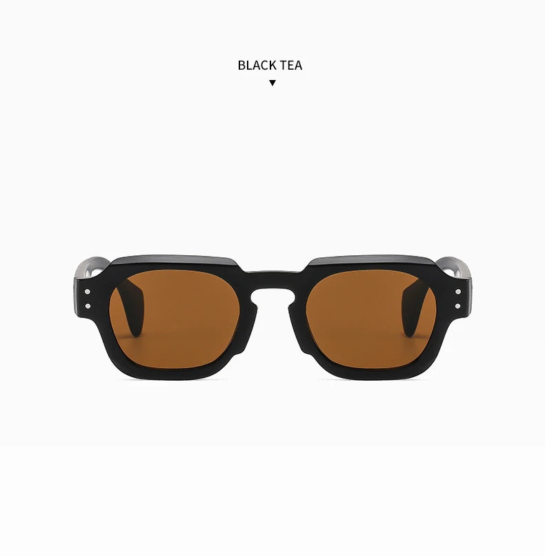 Luxury Retro Square Sunglasses – UV400 Trending Shades for Men & Women