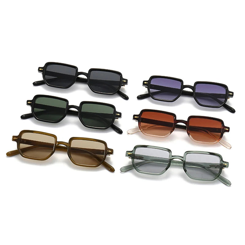 SHAUNA Rectangle Sunglasses