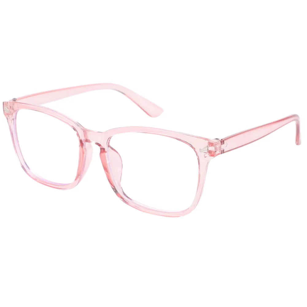 Blue Light Blocking Glasses – Square Nerd Frame Anti-Blue Ray Computer & Gaming Eyewear (Unisex)