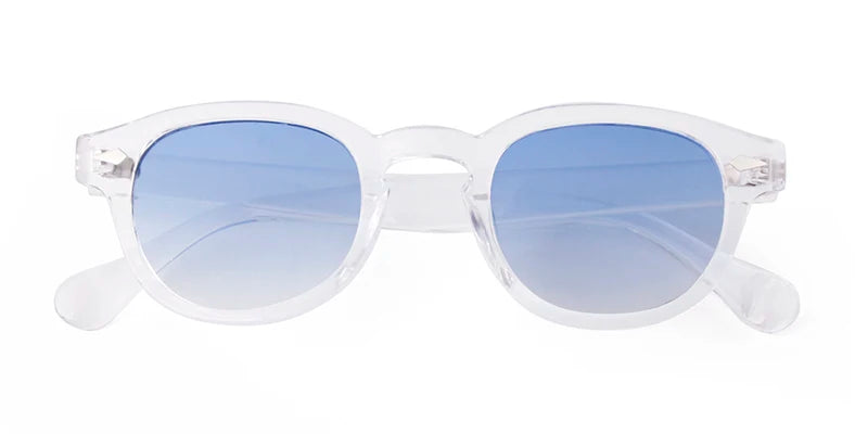 Unisex Fashion Sunglasses – Blue Round & Tortoise Square Retro Styles, UV400 Protection