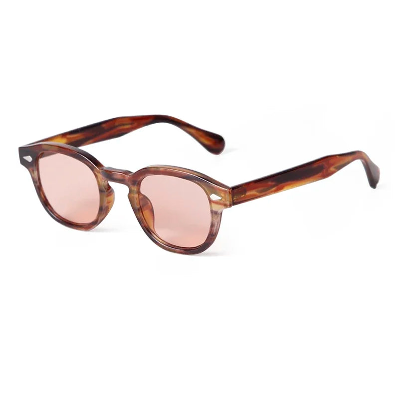 Unisex Fashion Sunglasses – Blue Round & Tortoise Square Retro Styles, UV400 Protection
