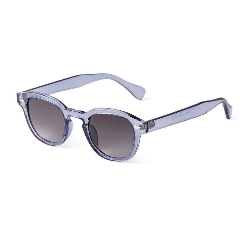 Unisex Fashion Sunglasses – Blue Round & Tortoise Square Retro Styles, UV400 Protection