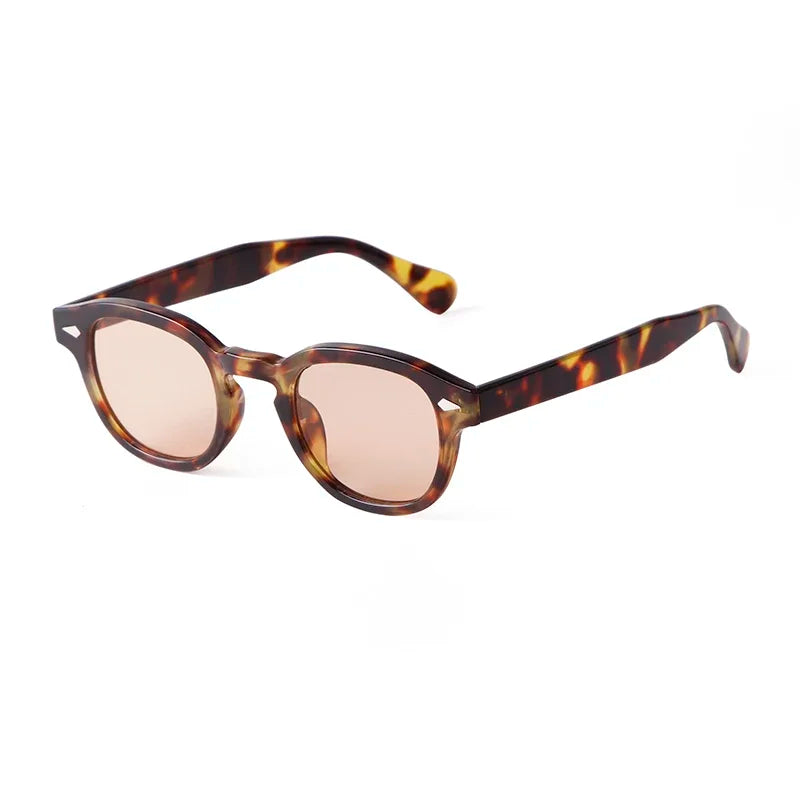 Unisex Fashion Sunglasses – Blue Round & Tortoise Square Retro Styles, UV400 Protection