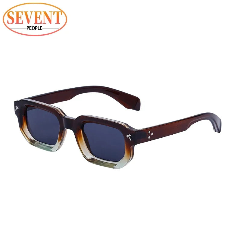 SEVENT PEOPLE Designer Driving Sunglasses – Polarized, Square Frame, Unisex Luxury