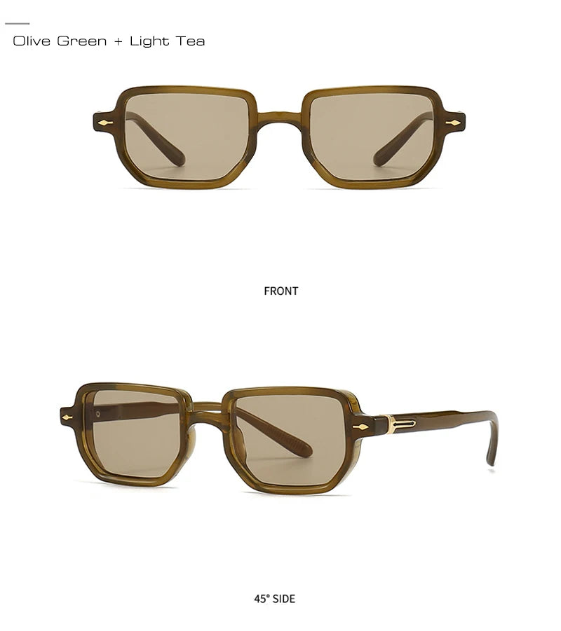 SHAUNA Rectangle Sunglasses